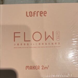 Lofree Flow Lite 84-Key Low Profile Mechanical Keyboard – New Sealed
